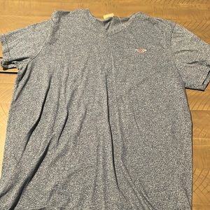 Large Blue Hollister Tee Shirt